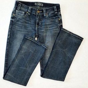 Rock&Roll Cowgirl Midrise Bootcut Jeans 27